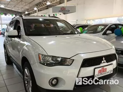 Mitsubishi OUTLANDER 2WD 2.0 16V AT na cor Branca em Curitiba / PR - 6639314