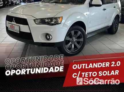 Mitsubishi OUTLANDER 2WD 2.0 16V AT na cor Branca em Curitiba / PR - 6639314