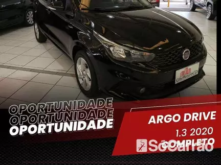 Fiat ARGO (S-DESIGN) DRIVE 1.3 8V FIREFLY AT FLEX na cor Preta em Curitiba / PR - 6676419