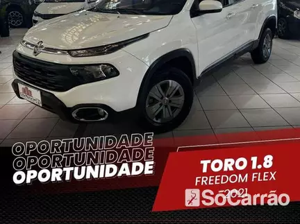 Fiat TORO FREEDOM 1.8 16V AT6 na cor Branca em Curitiba / PR - 6761546