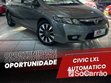 Honda CIVIC LXL(COURO) 1.8 16V AT na cor Cinza em Curitiba / PR - 6797941