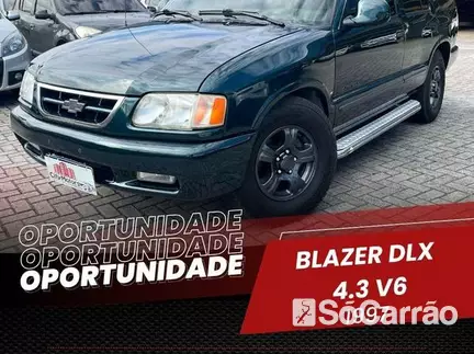 Chevrolet S10 BLAZER DLX 4X2 4.3 SFI V6 na cor Verde em Curitiba / PR - 6807397