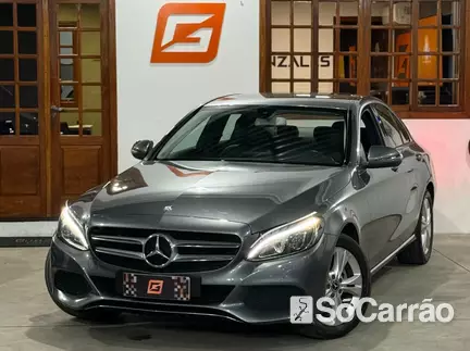 Mercedes C 180 AVANTGARDE 1.6 16V TB na cor Cinza em Palhoça / SC - 6915143