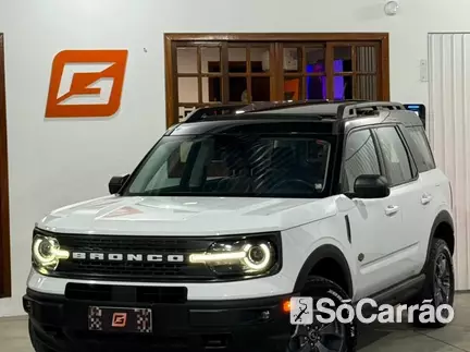 Ford BRONCO SPORT WILDTRAK AWD 2.0 16V ECOBOOST GTDI AT na cor Branca em Palhoça / SC - 7000983