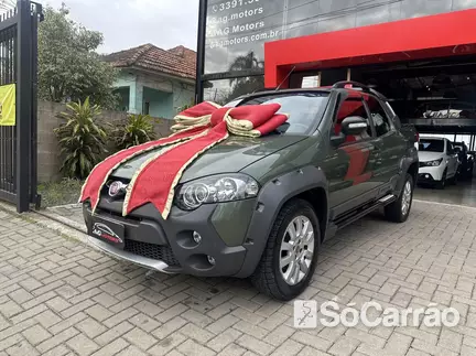 Fiat STRADA CD ADVENTURE 1.8 16V DUAL na cor Verde no Porto Alegre / RS - 6800622