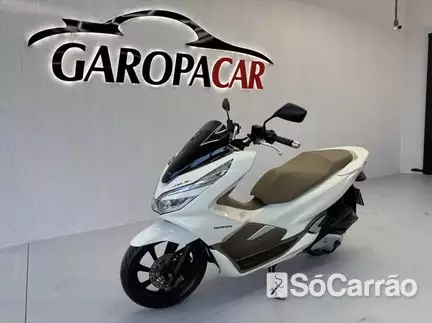 Honda PCX 150 DLX na cor Branca em Garopaba / SC - 6657335