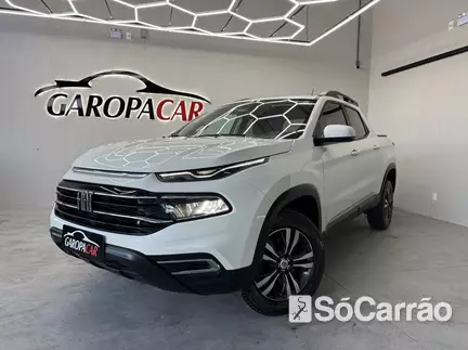 Fiat TORO FREEDOM 1.3 T270 AT6 FLEX na cor Branca em Garopaba / SC - 6785480