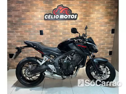 Honda CB 650 F ABS na cor Preta em Palhoça / SC - 6839843