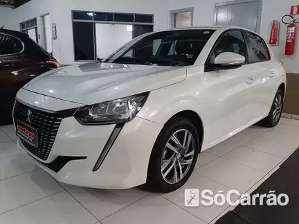 Peugeot 208 ALLURE 1.6 16V AT6 na cor Branca no Porto Alegre / RS - 6960900