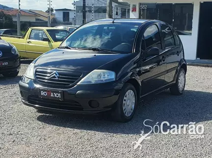 Citroen C3 GLX 1.4 8V na cor Preta em Palhoça / SC - 5896733