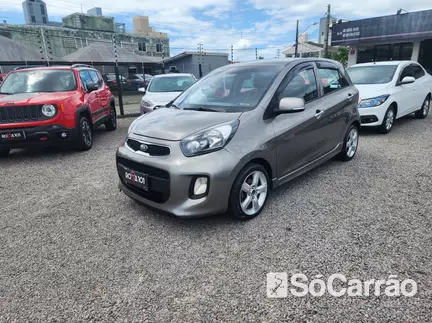 KIA PICANTO EX 1.1 12V AT na cor Cinza em Palhoça / SC - 6573655