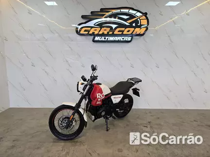 Royal Enfield HIMALAYAN 411 ROCK RED na cor Branca em Curitiba / PR - 6661613