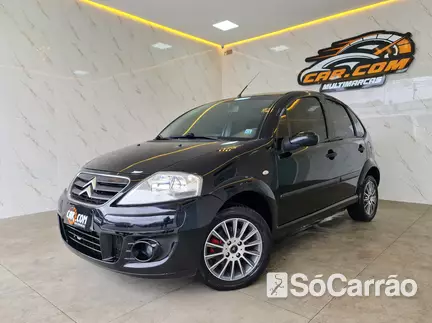 Citroen C3 GLX 1.4 8V na cor Preta em Curitiba / PR - 6715340