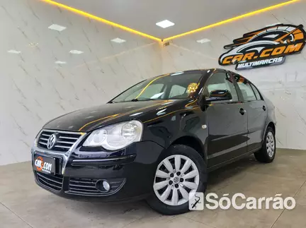 Volkswagen POLO SEDAN 1.6 8V na cor Preta em Curitiba / PR - 6957929