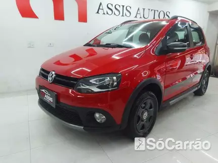 Volkswagen CROSSFOX 1.6 8V na cor Vermelha em Curitiba / PR - 6698201