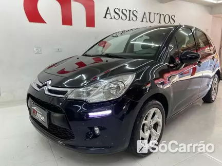 Citroen C3 EXCLUSIVE 1.6 16V AT6 FLEXSTART na cor Preta em Curitiba / PR - 6866151