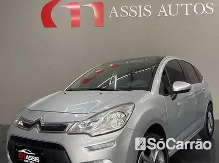 Citroen C3 EXCLUSIVE 1.6 16V AT FLEXSTART na cor Prata em Curitiba / PR - 6888220