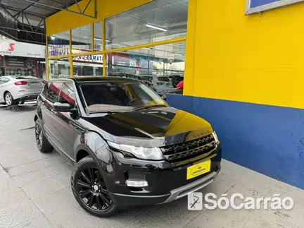 Land Rover RANGE ROVER EVOQUE DYNAMIC TECH PACK 2.0 TB-SI4 na cor Preta em São José / SC - 6618645