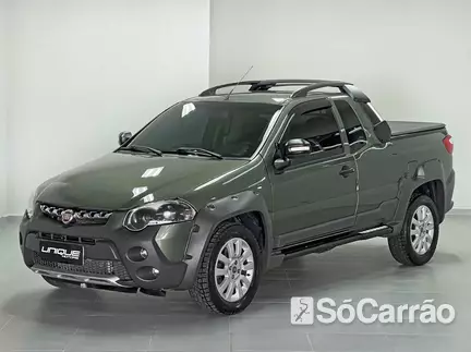 Fiat STRADA CE ADVENTURE 1.8 16V na cor Verde em Curitiba / PR - 6895287