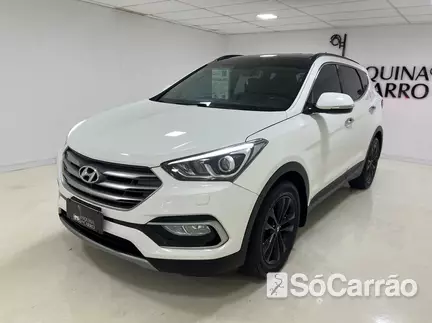Hyundai SANTA FE GLS 4WD 3.3 V6 AT na cor Branca no Porto Alegre / RS - 6649709