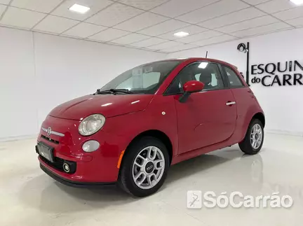 Fiat 500 CULT EVO 1.4 8V na cor Vermelha no Porto Alegre / RS - 6707106