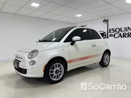 Fiat 500 CULT EVO(SKY WIND) 1.4 8V na cor Branca no Porto Alegre / RS - 6843968