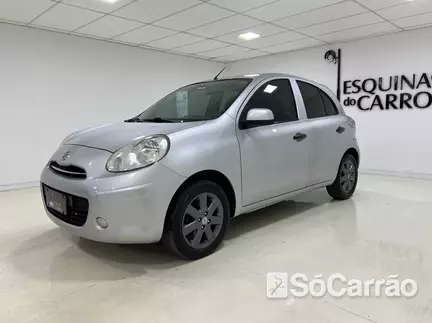 Nissan MARCH S 1.0 16V na cor Prata no Porto Alegre / RS - 6854559
