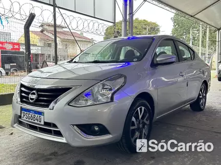 Nissan VERSA UNIQUE 1.6 16V FLEXSTART na cor Prata no Porto Alegre / RS - 6776851