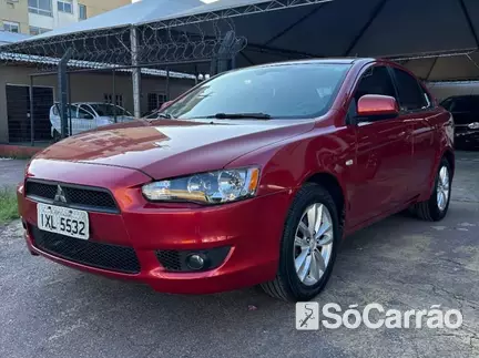 Mitsubishi LANCER HL 2.0 16V CVT na cor Vermelha no Porto Alegre / RS - 6980006