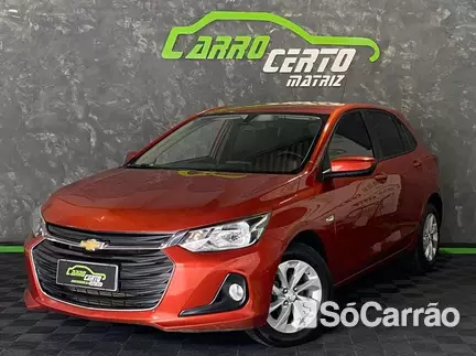 Chevrolet ONIX LT 1.0 na cor Laranja em São José dos Pinhais / PR - 6602301