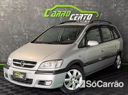 Chevrolet ZAFIRA 2.0 16V na cor Prata em São José dos Pinhais / PR - 6754321