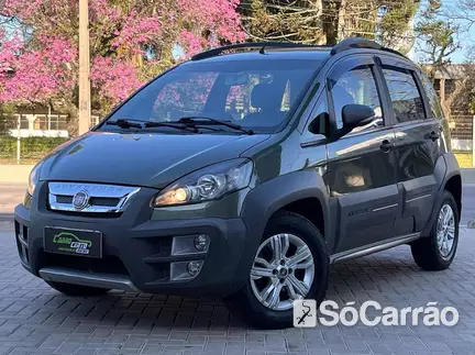 Fiat IDEA ADVENTURE 1.8 16V na cor Verde em São José dos Pinhais / PR - 6842085