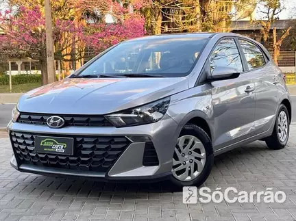 Hyundai HB20 SENSE 1.0 MT5 na cor Prata em São José dos Pinhais / PR - 6898104