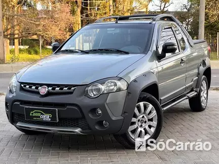 Fiat STRADA CE ADVENTURE 1.8 16V DUAL na cor Cinza em São José dos Pinhais / PR - 6915893