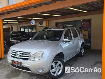 Renault DUSTER DYNAMIQUE 1.6 16V HIFLEX na cor Prata em São José / SC - 6909894