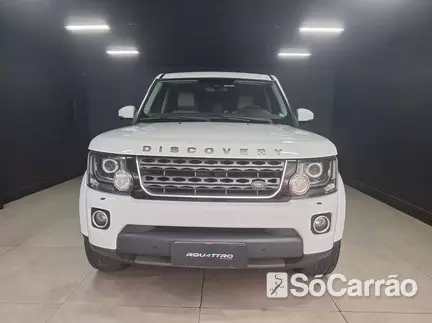 Land Rover DISCOVERY SE 4X4 3.0 SDV6 AT na cor Branca em Curitiba / PR - 6601592