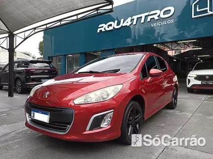 Peugeot 308 ALLURE 2.0 16V na cor Vermelha em Curitiba / PR - 6741338