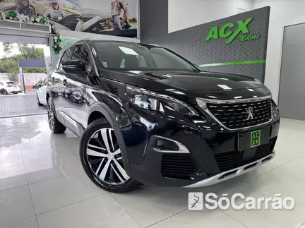 Peugeot 3008 GRIFFE 1.6 TB 16V TIP na cor Preta em Curitiba / PR - 6726778