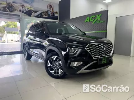 Hyundai CRETA LIMITED 1.0 12V TB AT na cor Preta em Curitiba / PR - 6726812