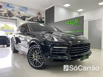 Porsche CAYENNE E-HYBRID 4X4 3.0 V6 TB TIP na cor Preta em Curitiba / PR - 6742720