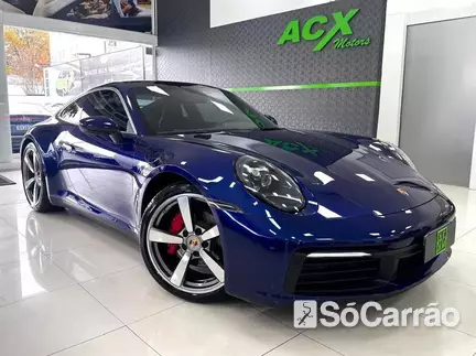 Porsche 911 CARRERA 4 COUPE 3.0 na cor Azul em Curitiba / PR - 6749371