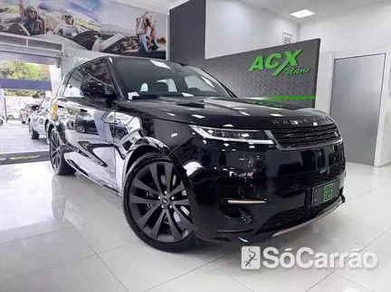 Land Rover RANGE ROVER SPORT FIRST EDITION P510 PHEV 4X4 3.0 I6 na cor Preta em Curitiba / PR - 6767128
