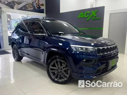 JEEP COMPASS OVERLAND 4X4 2.0 HURRICANE AT na cor Azul em Curitiba / PR - 6803139