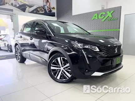 Peugeot 3008 GRIFFE 1.6 THP 16V TIP na cor Preta em Curitiba / PR - 6865564