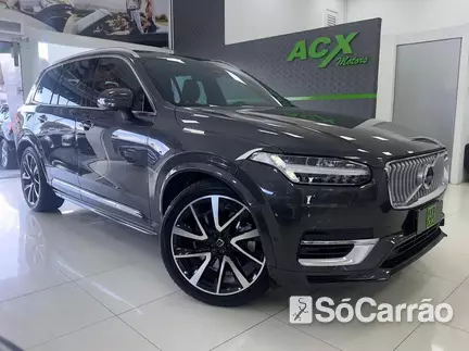 Volvo XC90 T8 RECHARGE ULTIMATE AWD 2.0 TB AT8 na cor Cinza em Curitiba / PR - 6866747