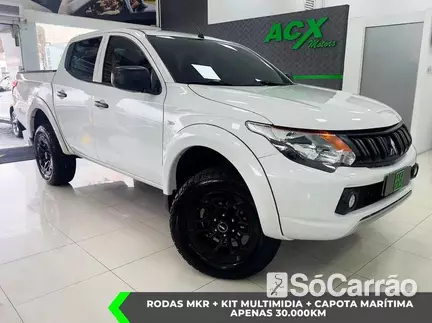 Mitsubishi L-200 CD TRITON SPORT GL 4X4 2.4 TB MT na cor Branca em Curitiba / PR - 6872524