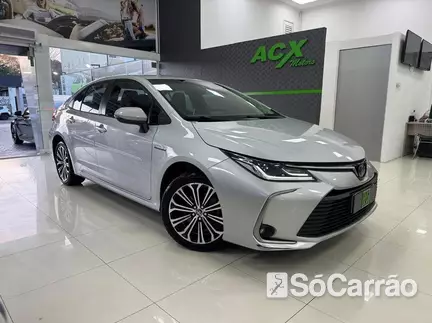 Toyota COROLLA ALTIS HYBRID 1.8 VVT-I 16V CVT na cor Prata em Curitiba / PR - 6872539