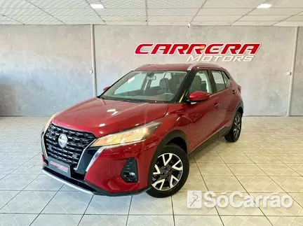 Nissan KICKS SENSE 1.6 16V CVT na cor Vermelha no Porto Alegre / RS - 6830073