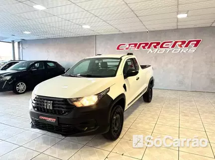 Fiat STRADA PLUS ENDURANCE 1.4 8V na cor Branca no Porto Alegre / RS - 6914766
