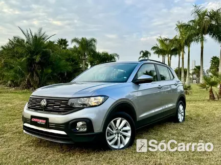 Volkswagen T-CROSS 200 1.0 TSI AT na cor Prata no Porto Alegre / RS - 6946102